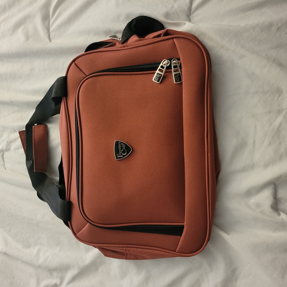 Reddish Brown Men's Boarding Tote